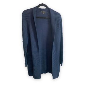 J. Crew Cotton Longline Open Cardigan